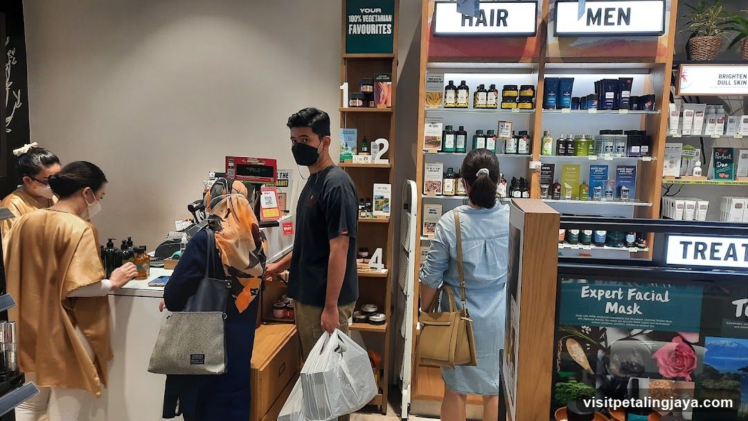 Interior of a beauty or skincare store