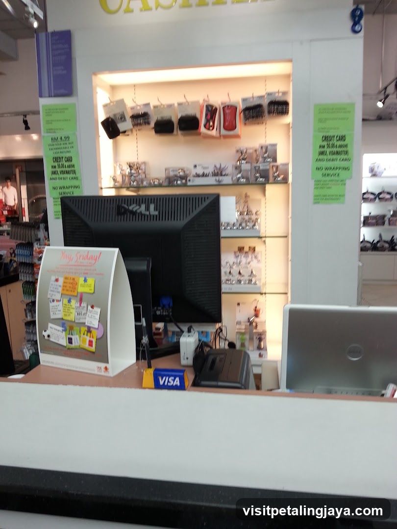 Cashier Counter Display