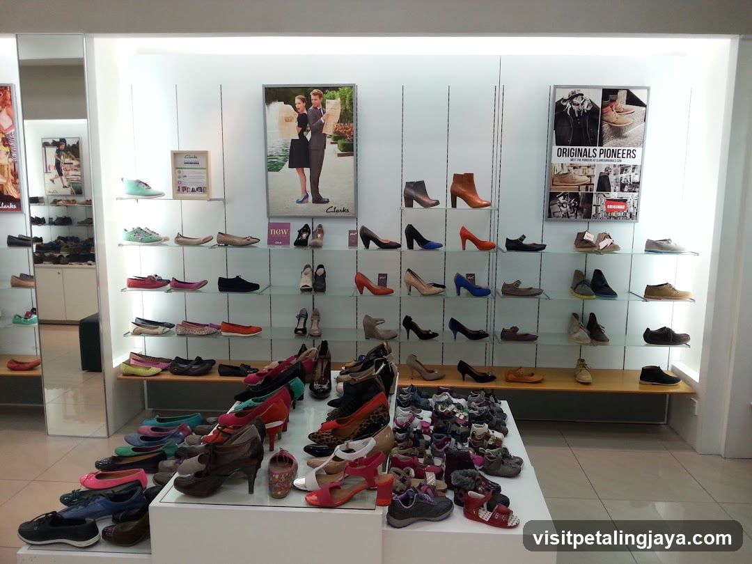 Shoe Store Interior Display