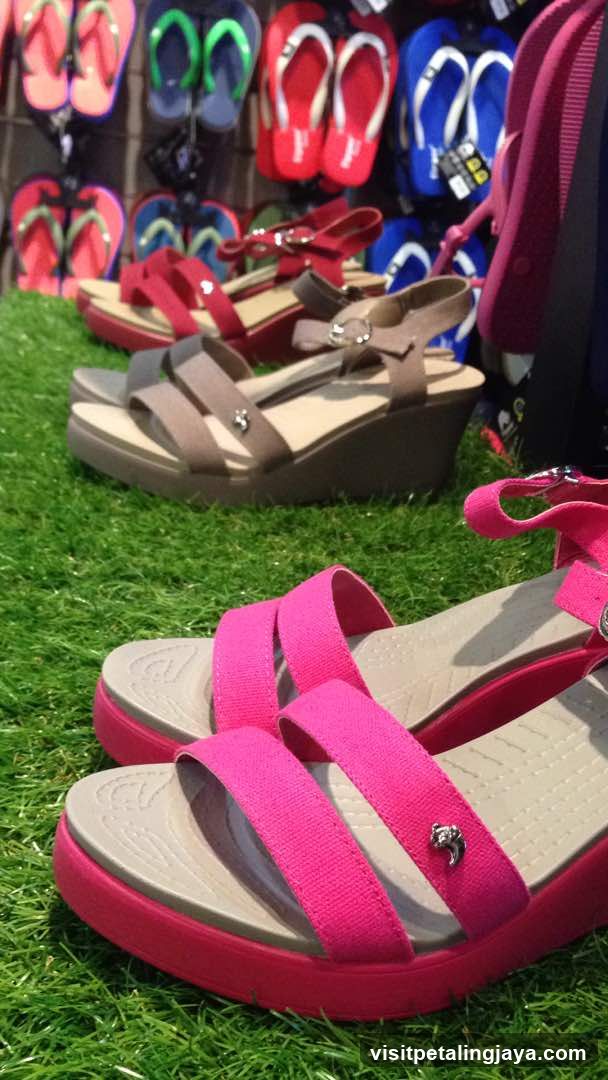 Wedge Sandals Display
