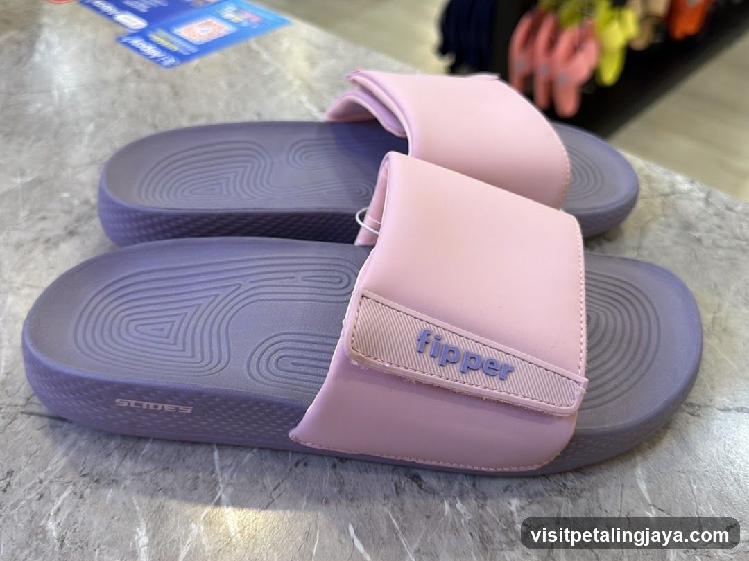 Pink Flipper Slides on Display