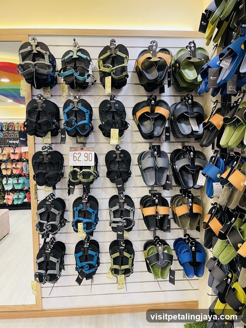 Slippers Display Wall