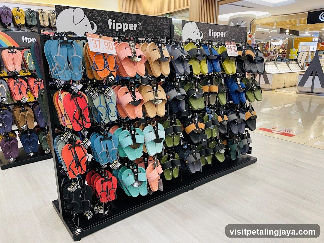 Flip-Flop Display in Store