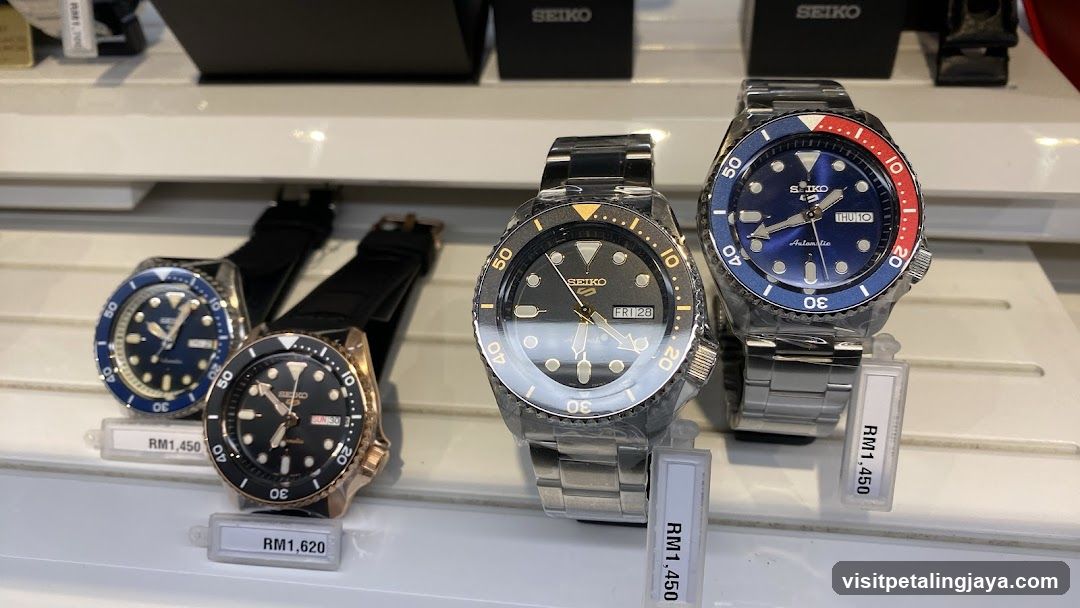 Seiko Watch Display