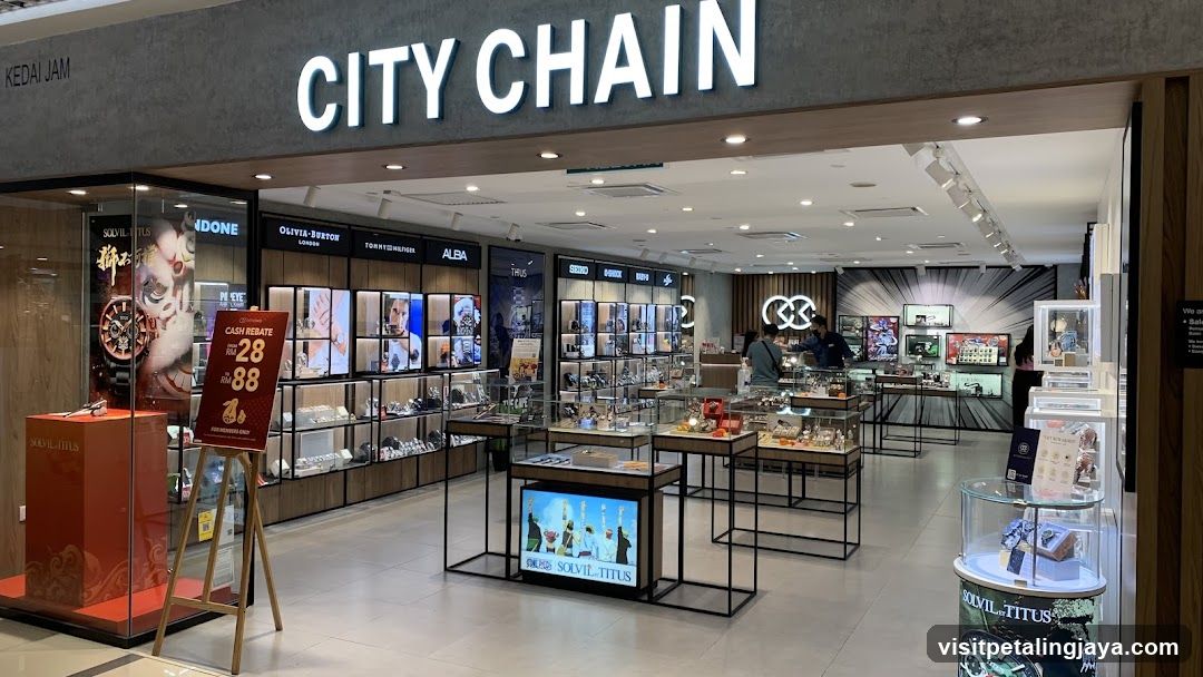 City Chain Store Entrance