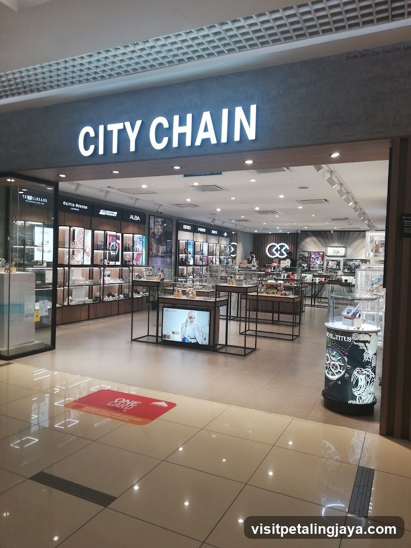 City Chain Store Entrance