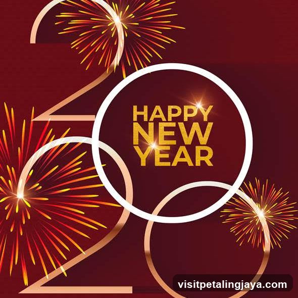 Happy New Year Fireworks