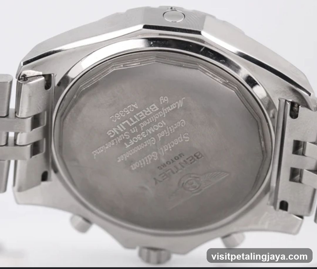 Bentley Watch Back View
