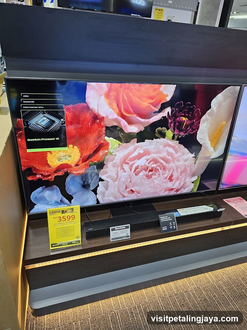 TV Display in Store