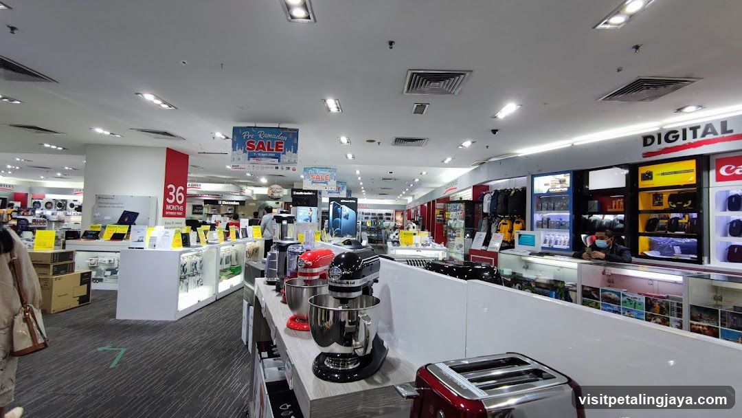 Electronics Store Interior