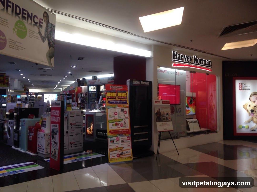 Harvey Norman Store Interior