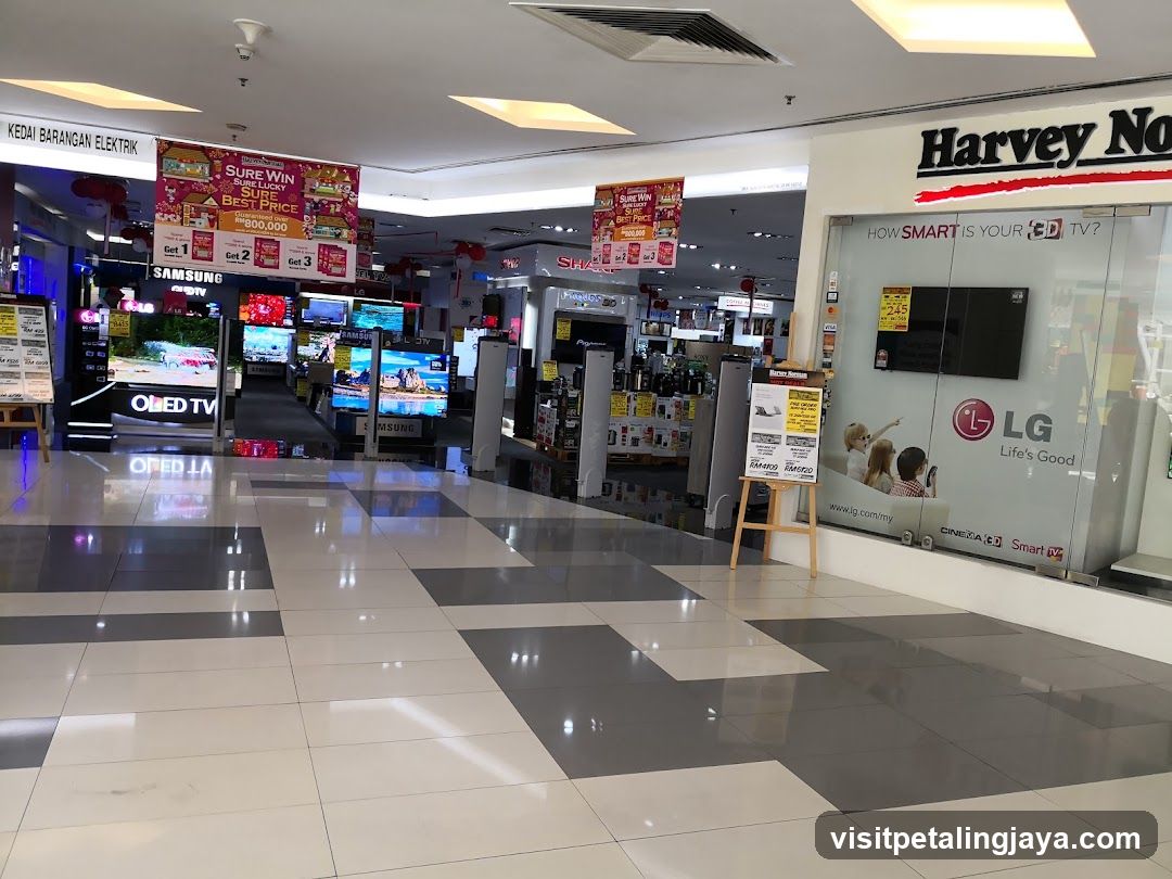 Electronics Store Interior