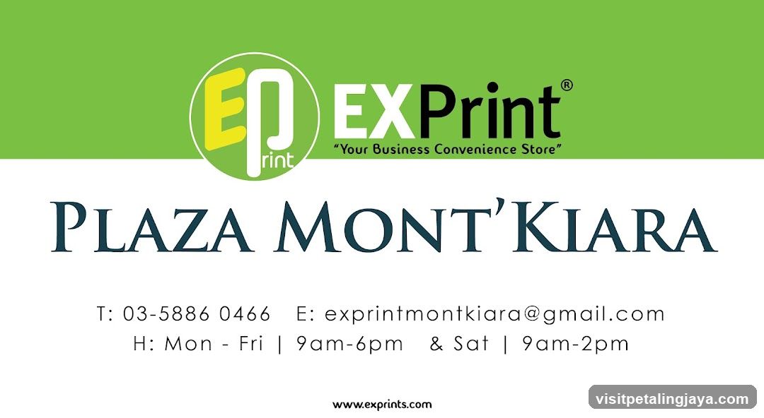 ExPrint Plaza Mont'Kiara Advertisement