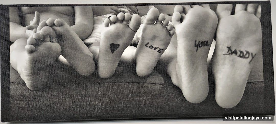 Family Feet with Words