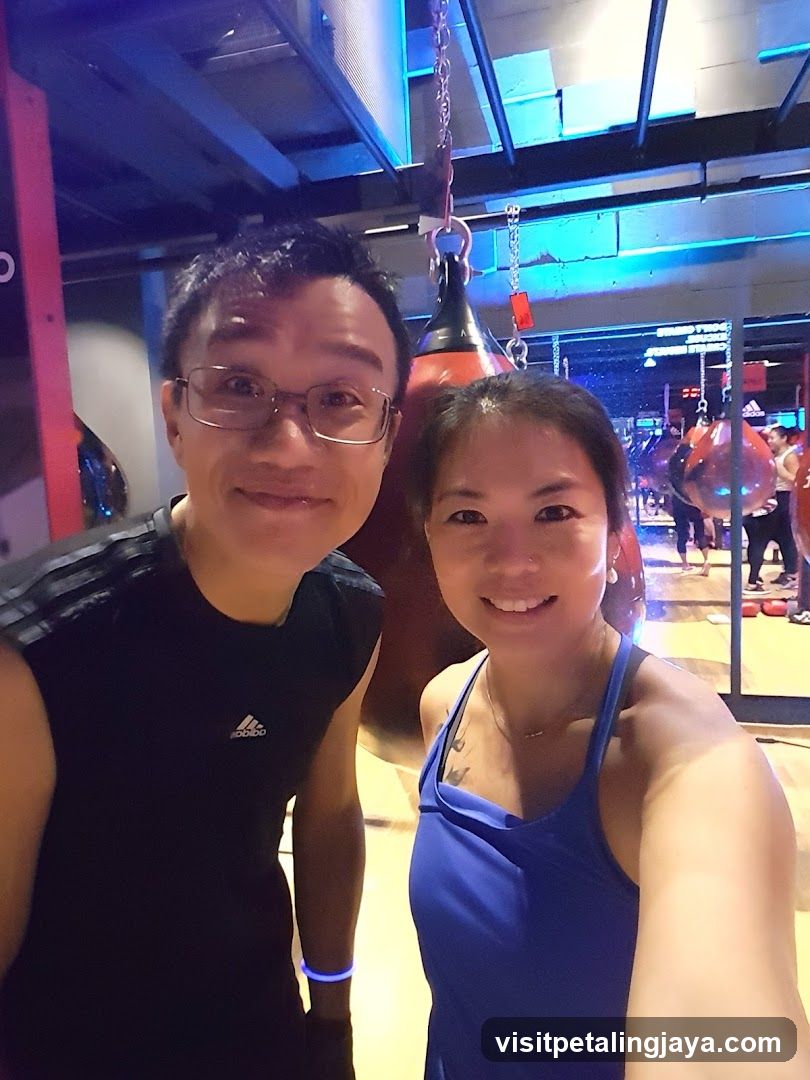 Gym Interior Selfie