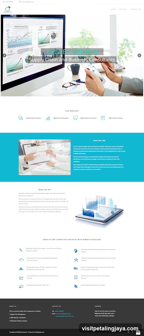 Supply Chain and Business Consultants Website