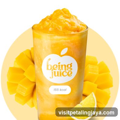 Mango Juice Product Shot