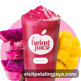 being juice drink advertisement
