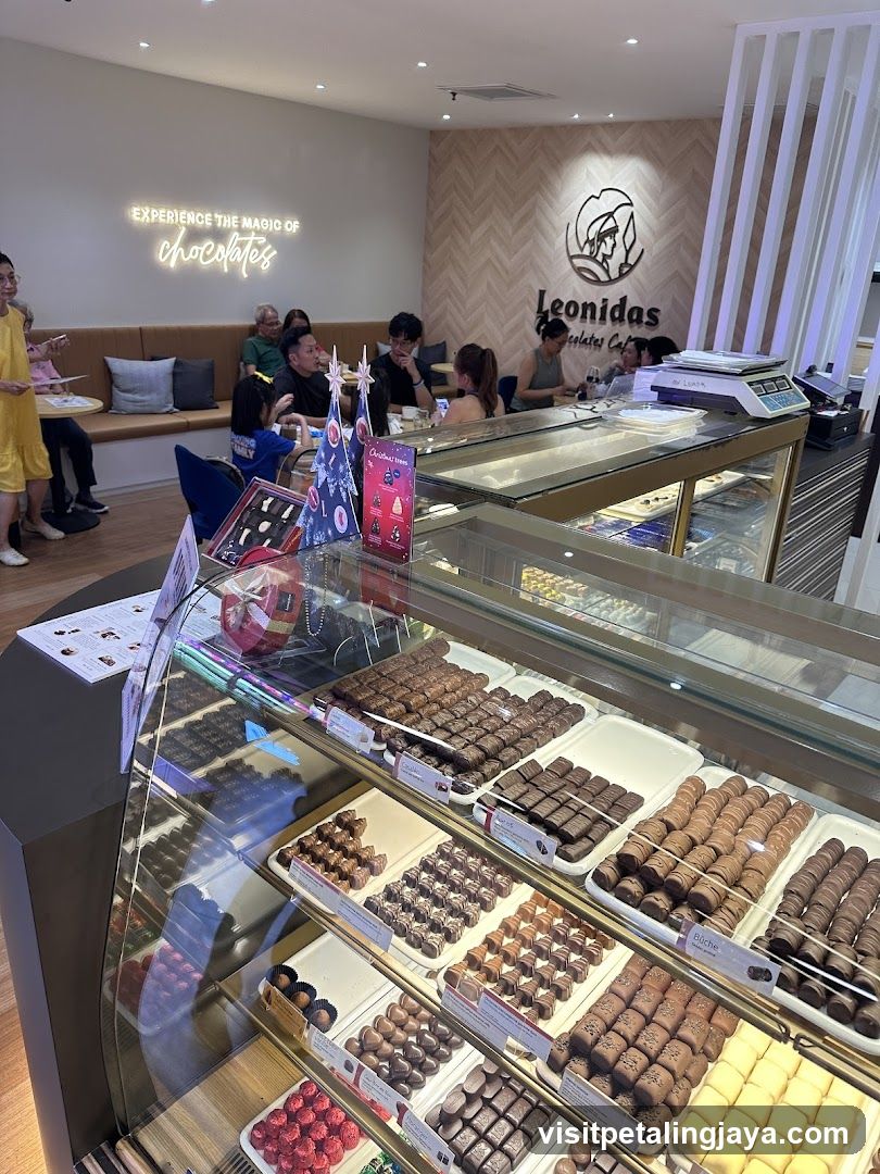 Leonidas Chocolate Shop Interior