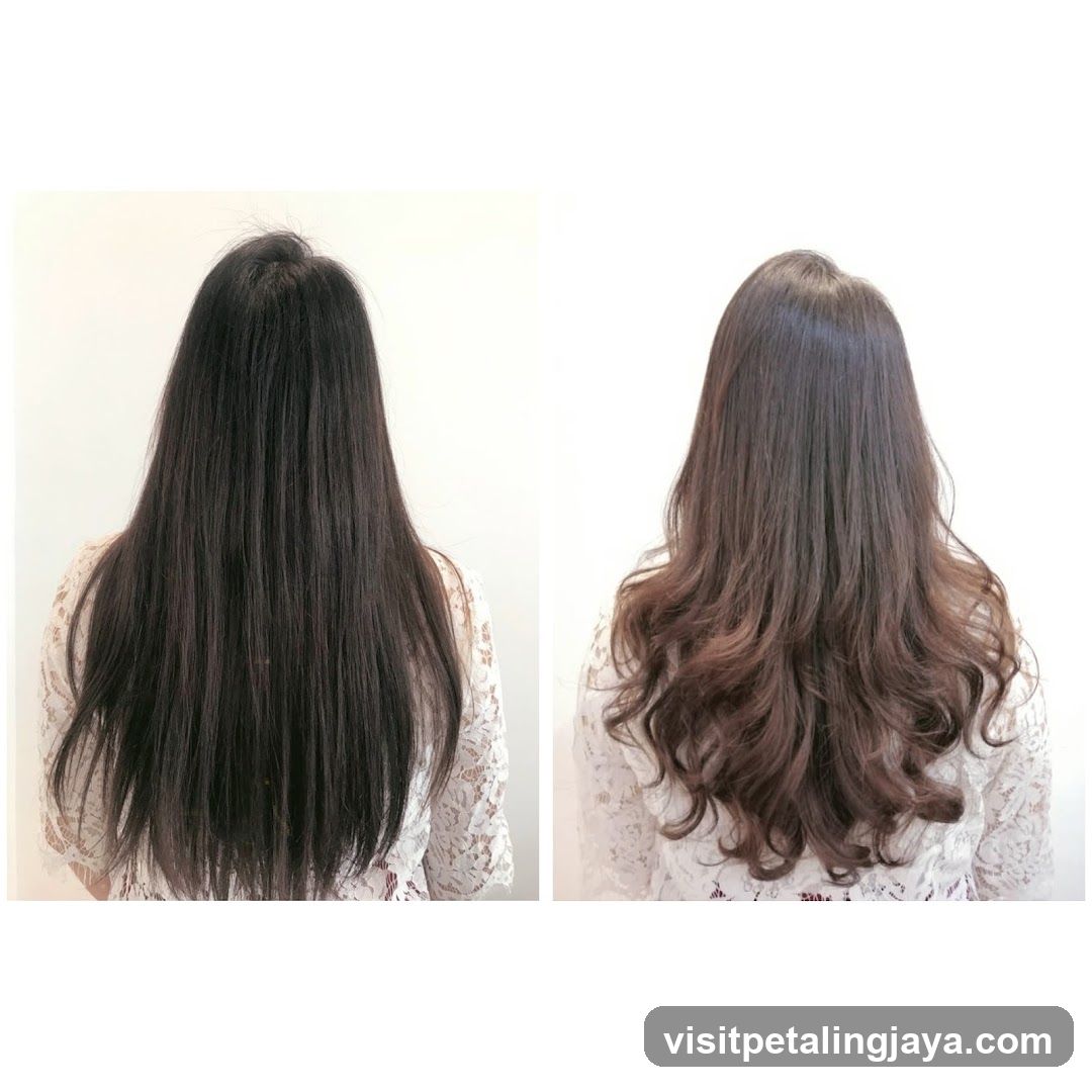 Hair Transformation Before and After