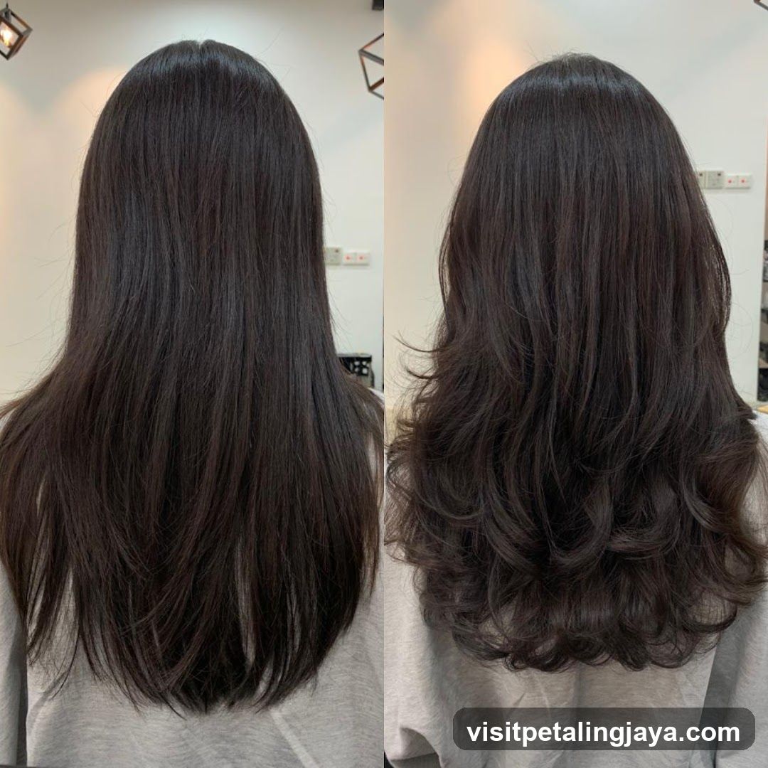 Hair Transformation Before and After