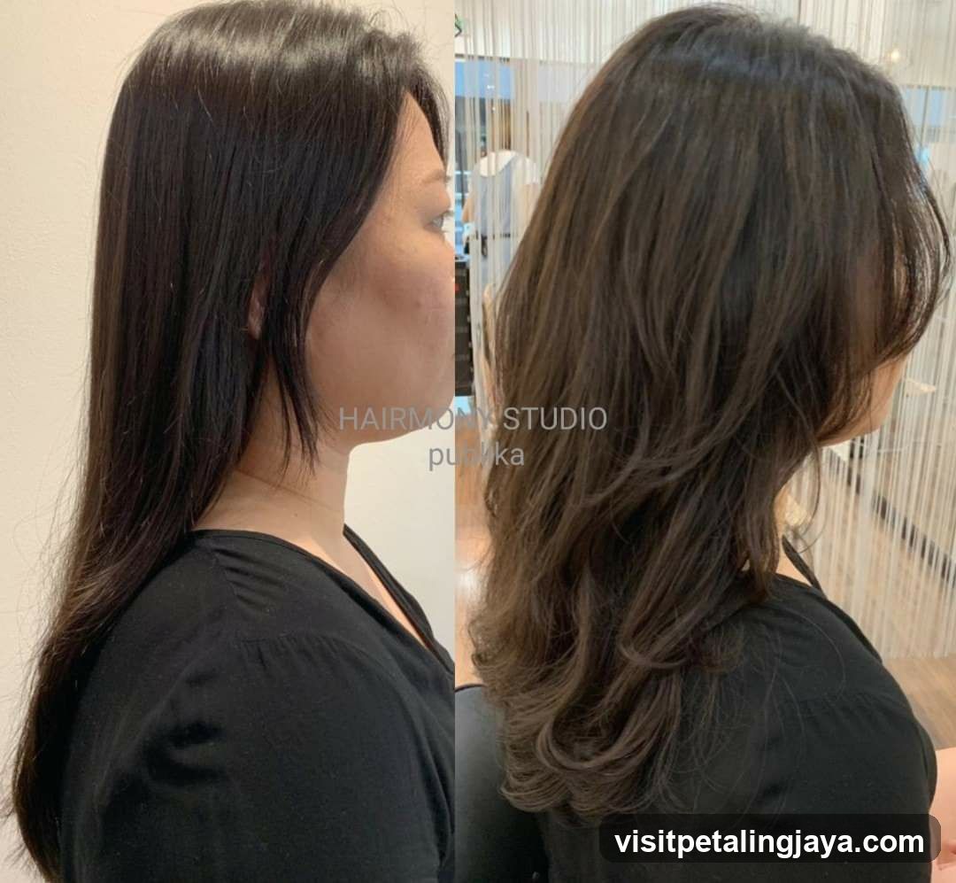 Hair Transformation Before and After