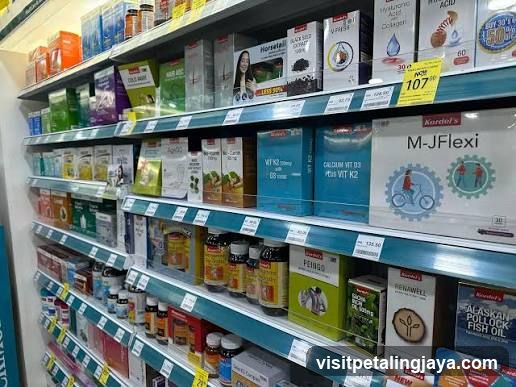 Pharmacy Shelf Display