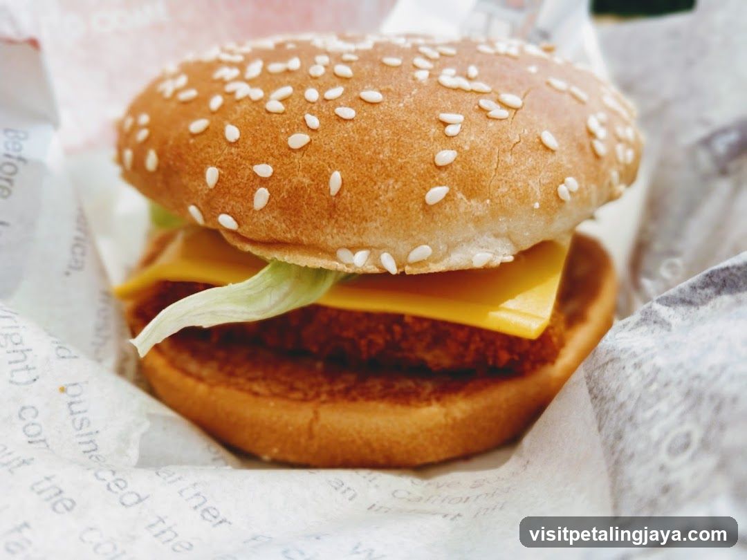 Sesame Seed Burger