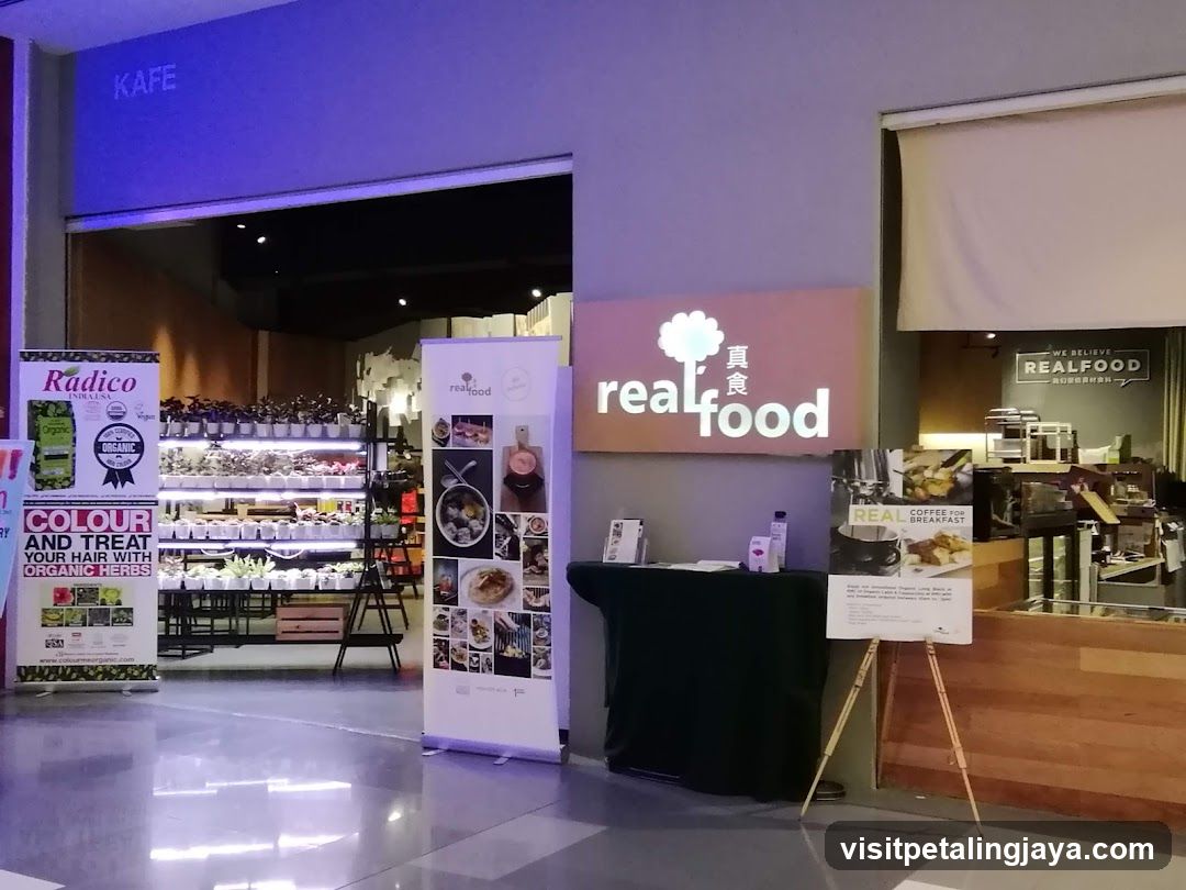 Real Food Storefront with Radico Ad