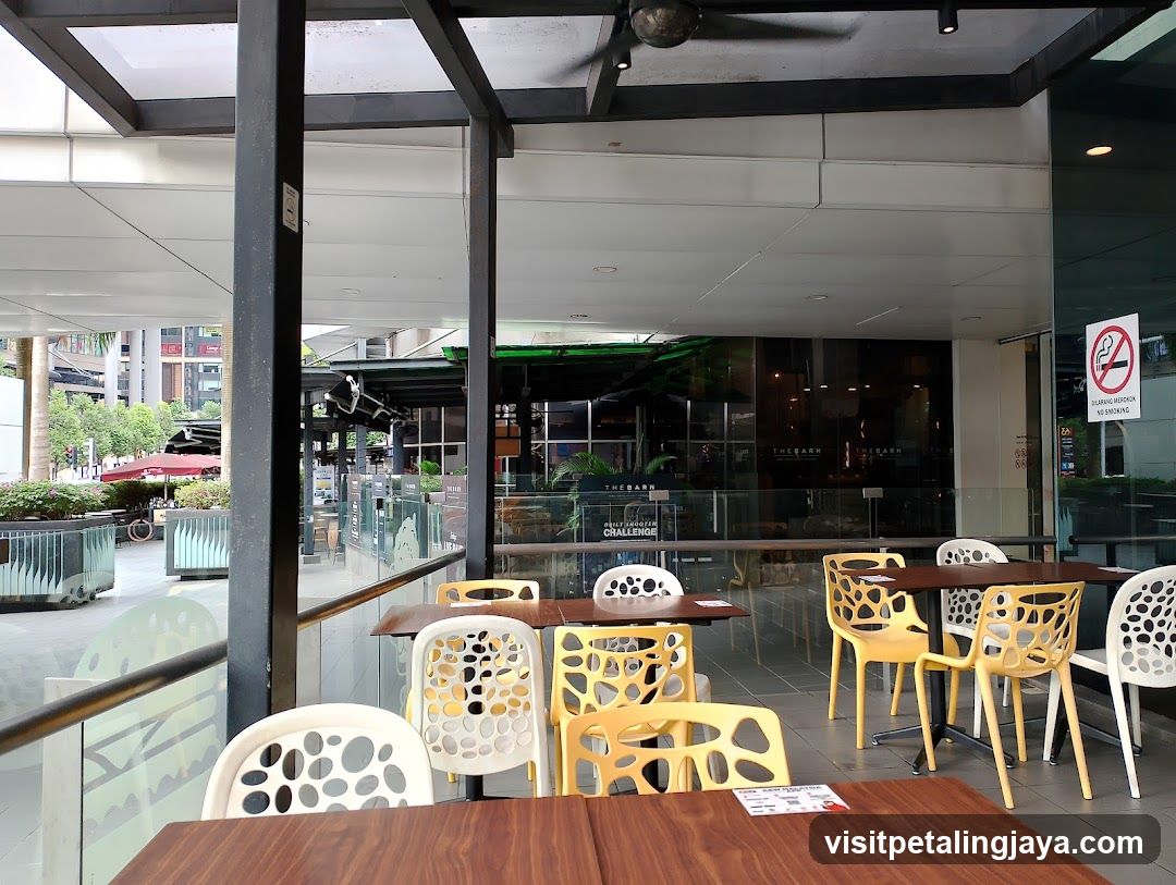 Outdoor Cafe Seating Area