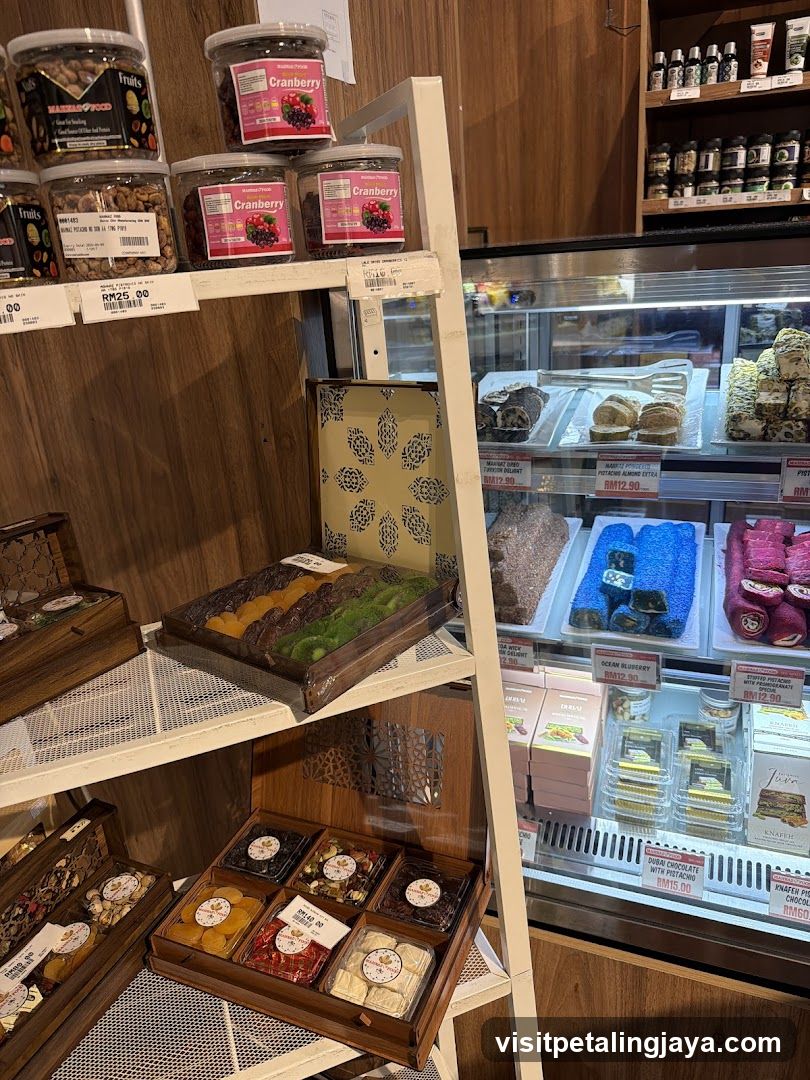 Dried Fruits and Pastries Display