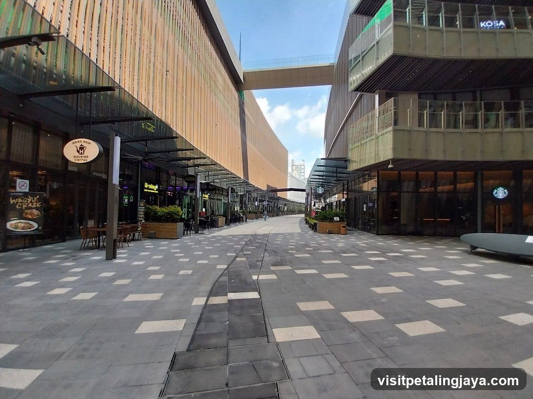 Empty Shopping Arcade