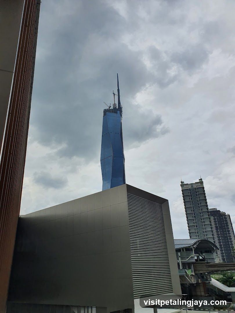 Skyscraper under construction