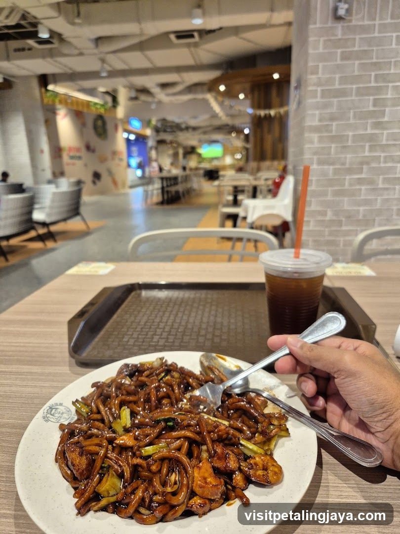 Noodle Dish at Restaurant