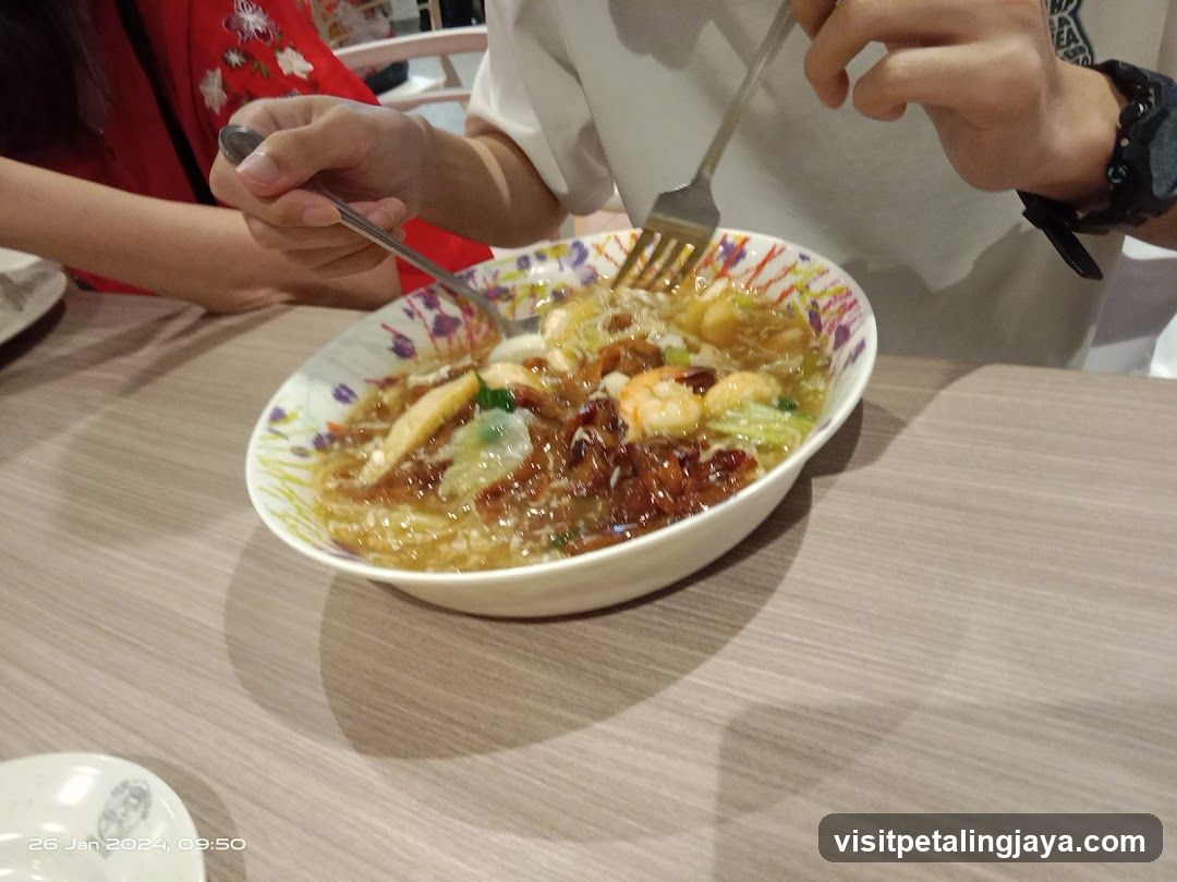 Diners Eating at Restaurant