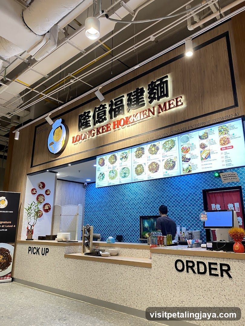 Food Counter Interior View