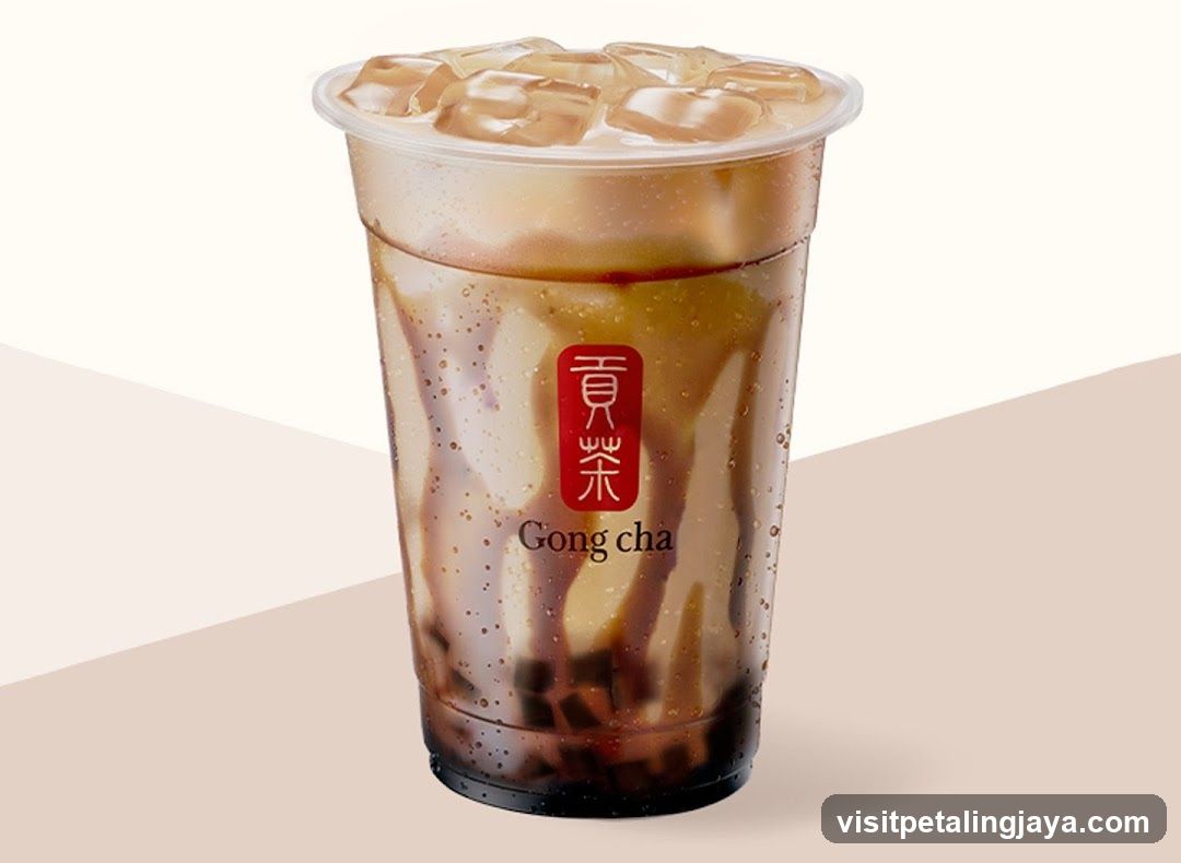 Iced Gong Cha Drink