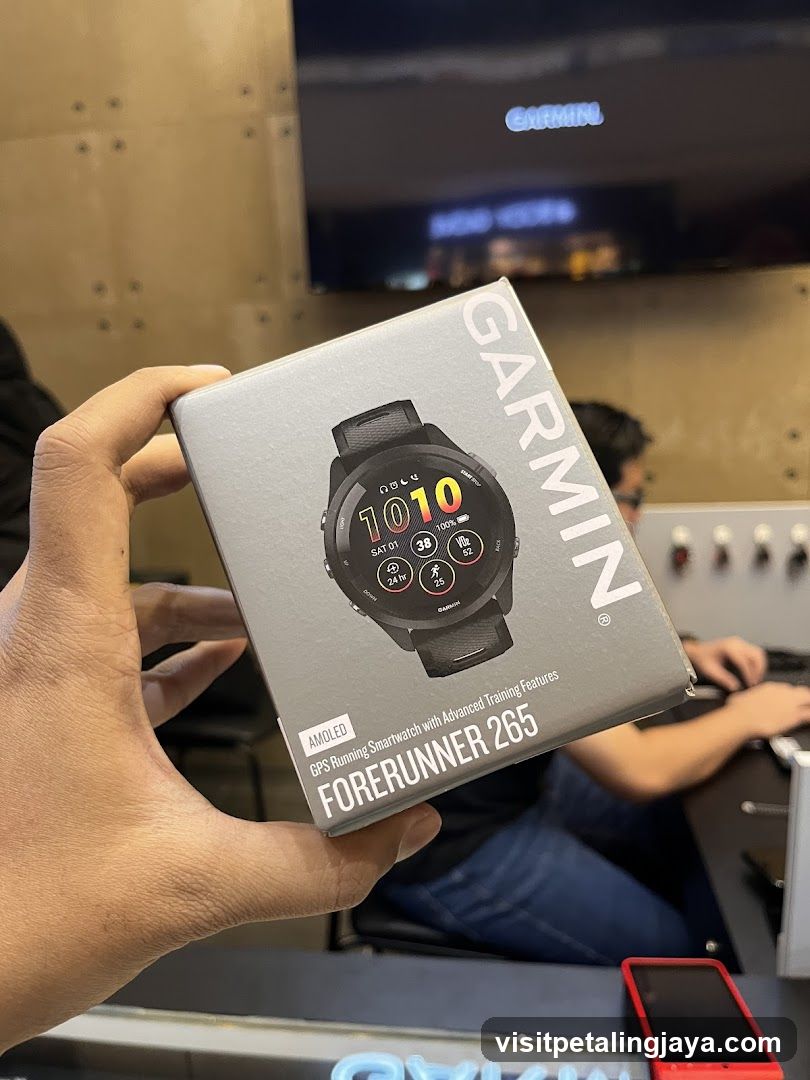 Garmin Forerunner 265 Box Display