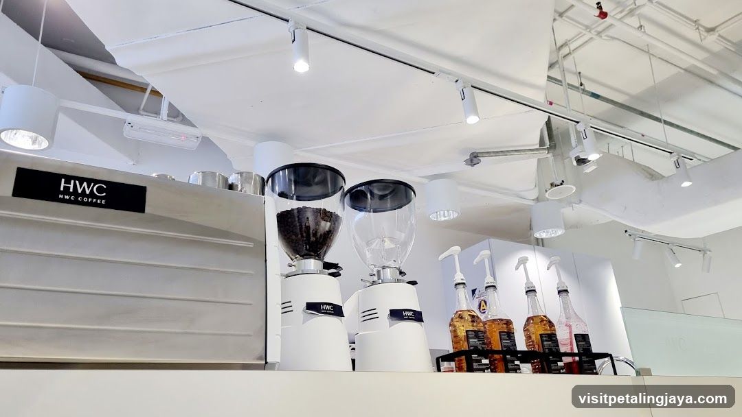 Coffee Shop Interior with Equipment