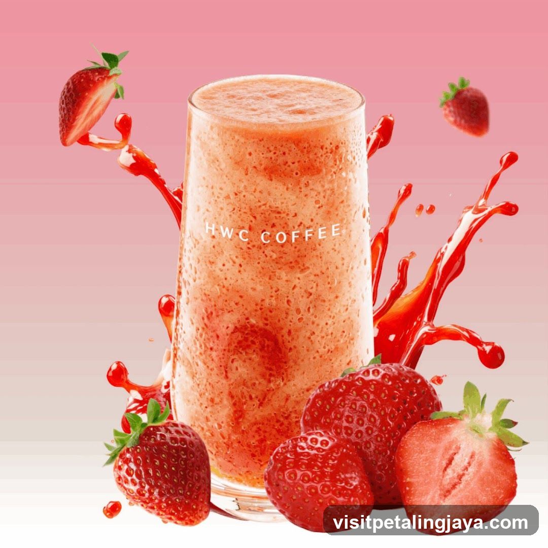 Strawberry Smoothie Advertisement