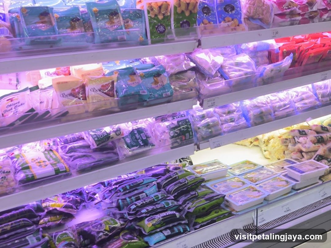 Frozen Food Section