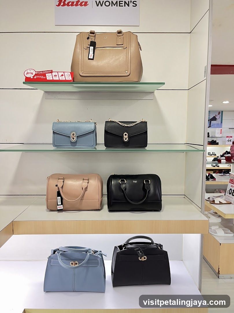 Bata Women's Handbag Display