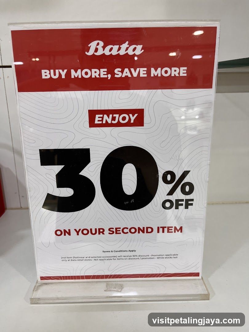 Bata Sale Sign