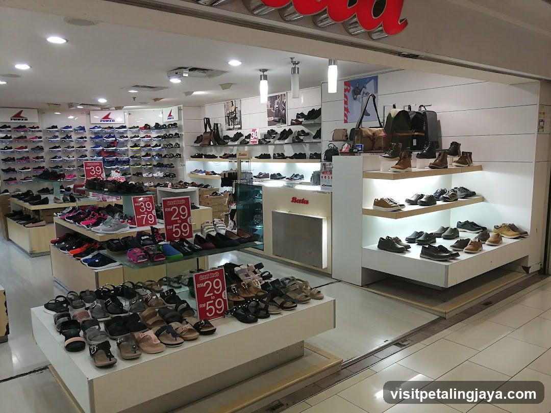 Shoe Store Interior Display