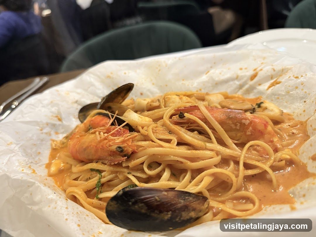 Seafood Pasta Dish