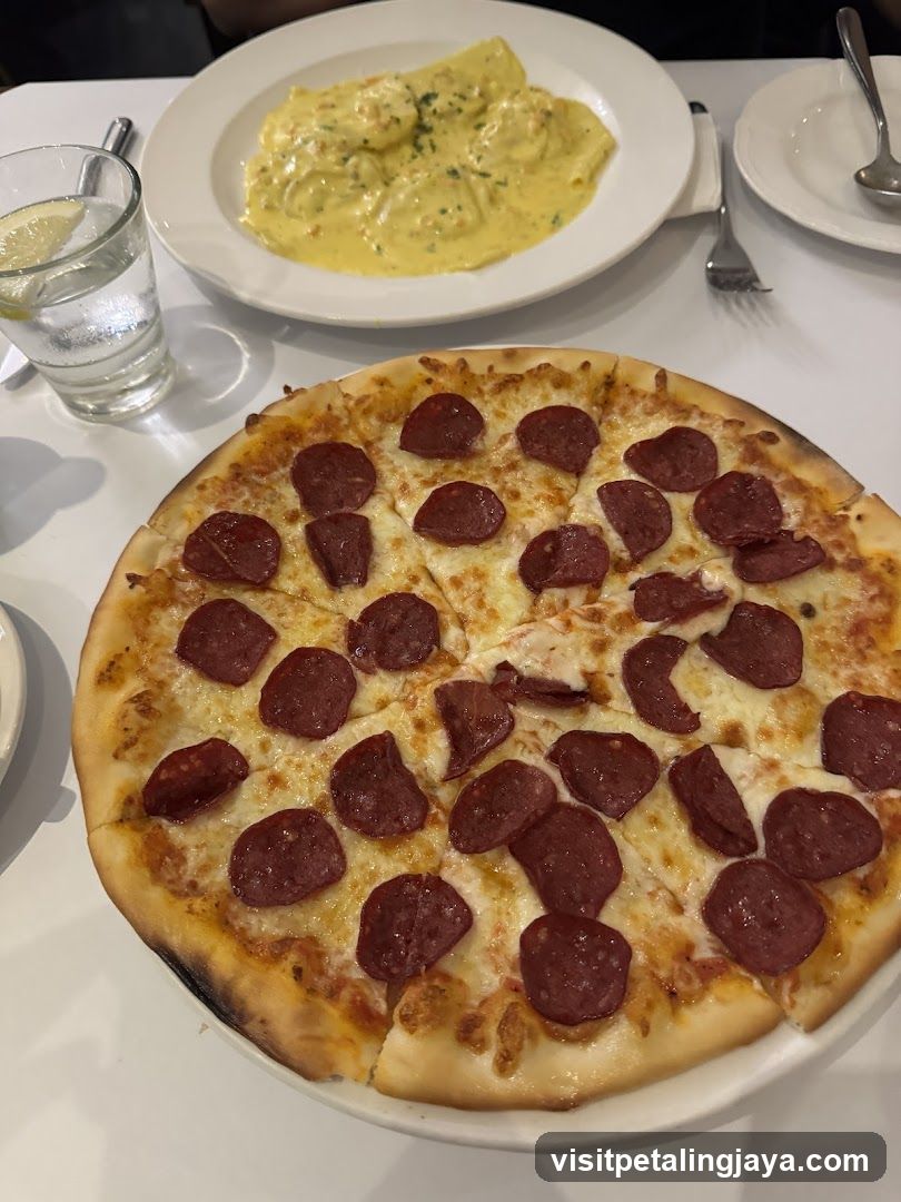 Pizza and Pasta Meal
