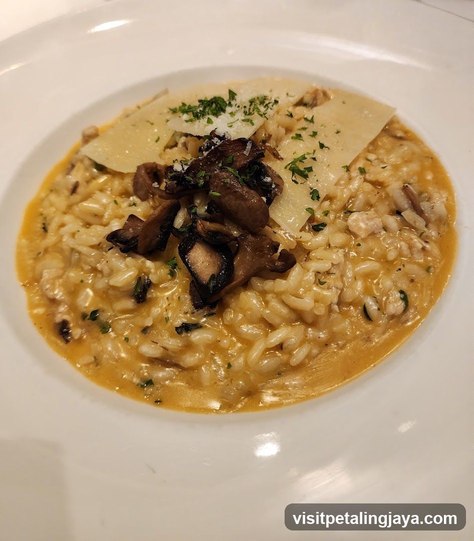 Mushroom Risotto with Parmesan