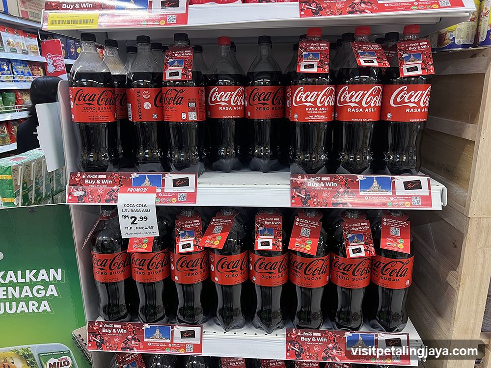 Coca-Cola Zero Sugar Display