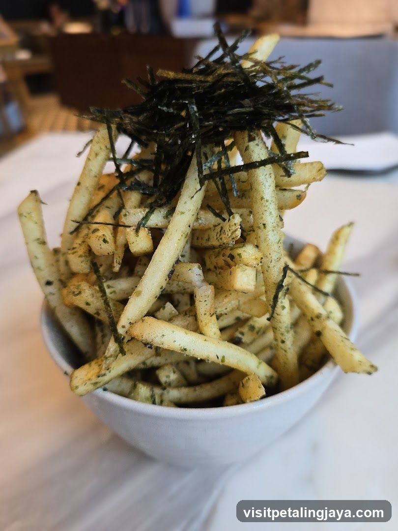 Seaweed Topped Fries