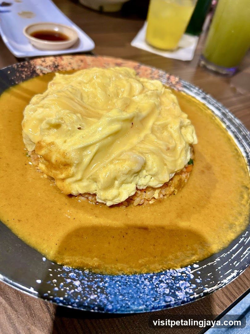 Egg Fried Rice with Sauce